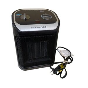 Rowenta Silent Comfort Compact Ceramic Space Heater 1500W Gray‎ SO9260U2